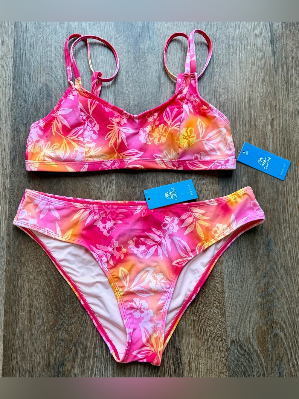 🆕 CUPSHE | Bikini Top | Bottoms | Floral | Tropical | Set